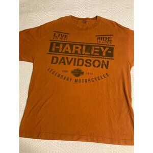 HARLEY DAVIDSON MENS LARGE T SHIRT LIVE TO RIDE RIDE TO LIVE Beach House